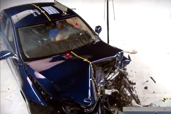 用成绩说话 特斯拉MODEL S碰撞测试