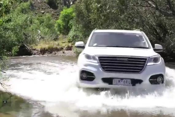 哈弗H9玩越野 澳大利亚车友被它征服了