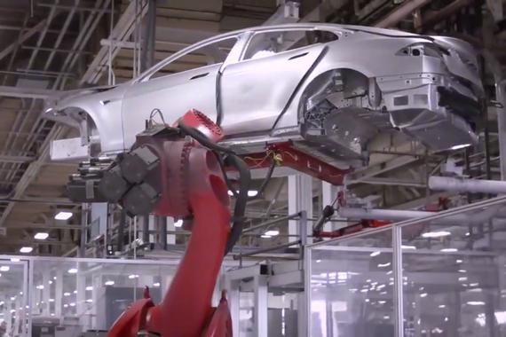 特斯拉是如何制造的 90秒浏览生产车间