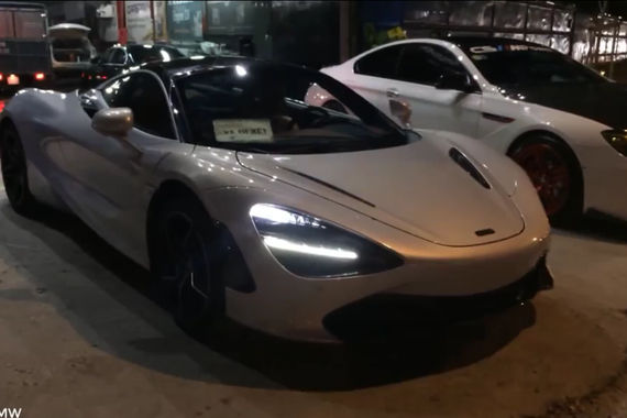 声控别错过 迈凯伦720S当众炫耀声浪