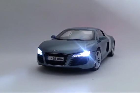 灯厂实力 奥迪R8各种灯光效果演示