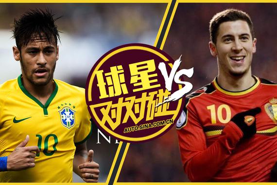 世界杯选题之内马尔VS阿扎尔