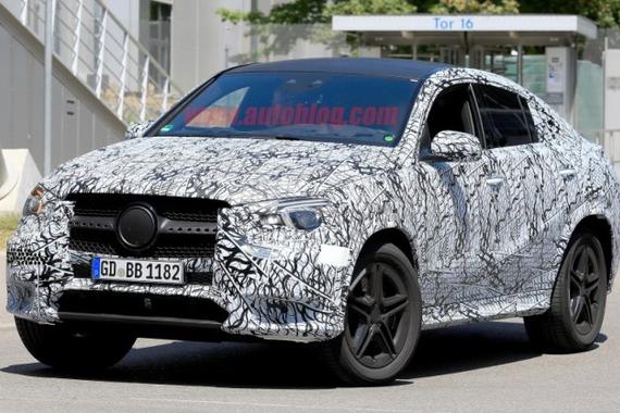 奔驰全新GLE Coupe谍照曝光 将于2019年正式亮相