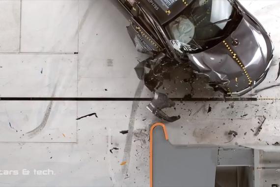 新款雅阁、捷达、马自达撞击测试