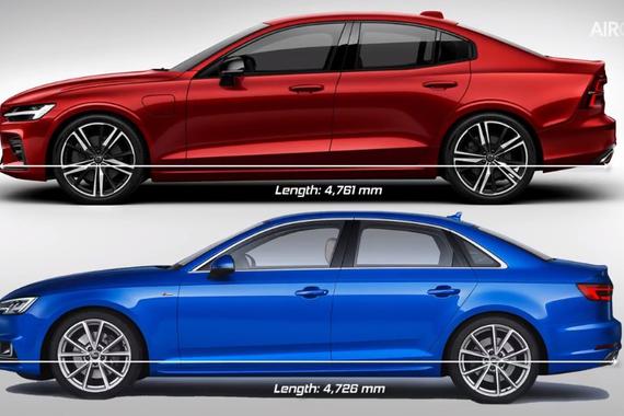 2019款沃尔沃S60 VS 奥迪A4 B级车巅峰对决
