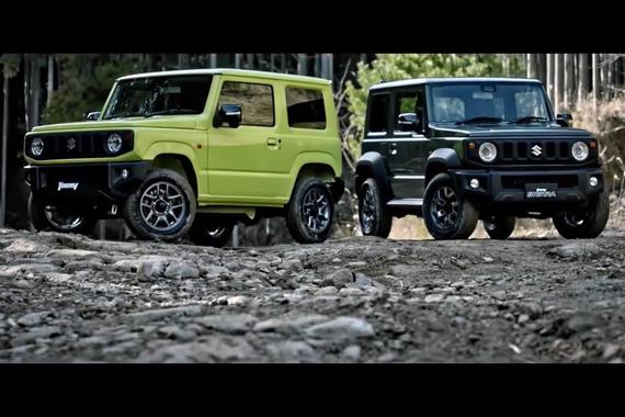 2019款铃木吉姆尼 奔驰G的缩小版