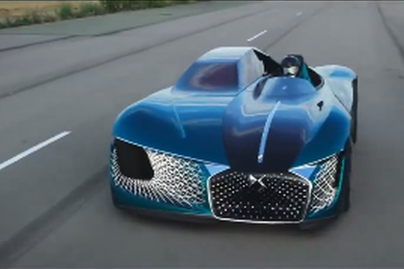 DS X E-Tense最新概念车 惊艳/惊悚一念间