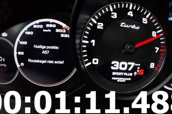 2019保时捷卡宴TURBO 极速狂飙307km/h