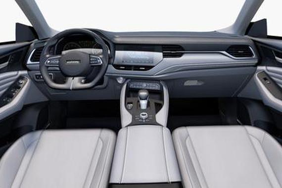 哈弗F7内饰细节图曝光 采用全新样式电子挡把