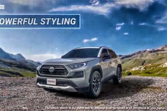 海外版2019款丰田Rav4发布 外形霸气强化科技