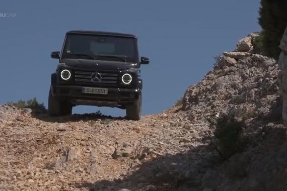 2019款奔驰G级 越野测试表现良好