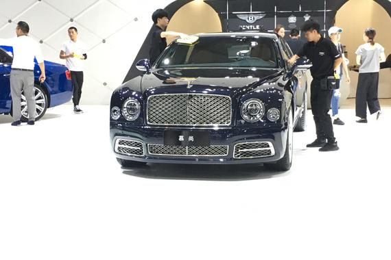 2018成都车展探馆 2018款宾利慕尚