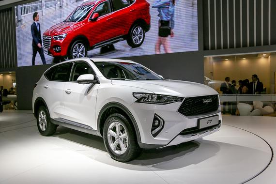 迈向国际化 莫斯科车展实拍哈弗F7/参观图拉工厂