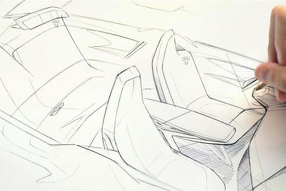 宝马发布iNext电动车设计草图 或2021年量产