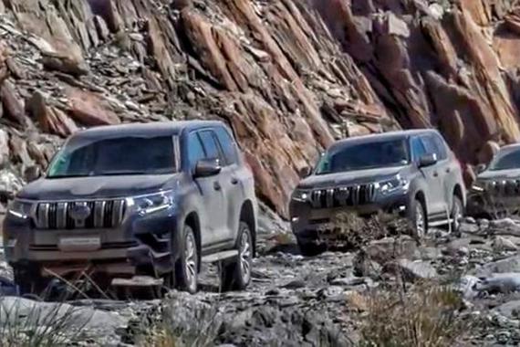 畅销全球的越野硬汉 2018款丰田普拉多越野性能测试