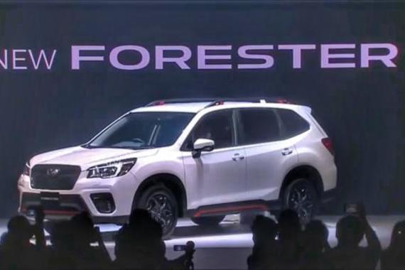 全新一代斯巴鲁森林人 颜值升级科技感更强