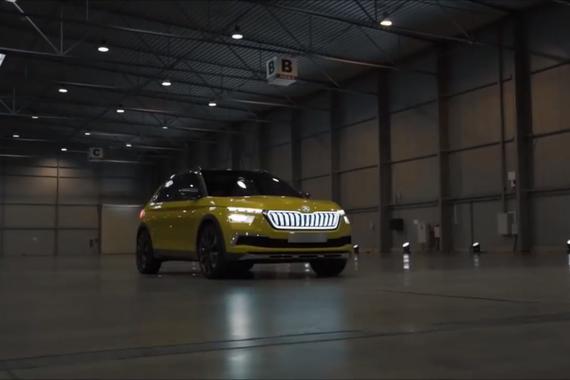 酷炫又环保的小型SUV 斯科达Vision X