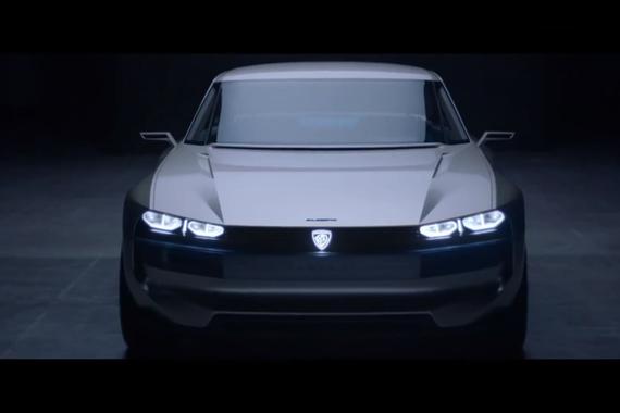 复古设计致敬经典 标致e-LEGEND概念车