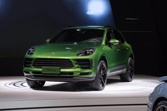 保时捷新款Macan亮相浦东车展