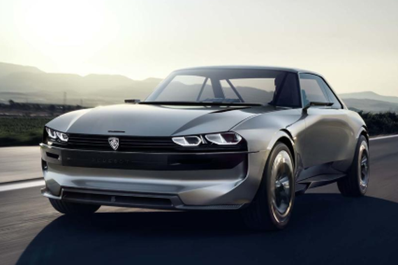 标致e-Legend概念车 古典与现代的碰撞