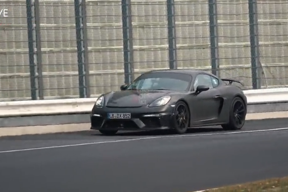 2020保时捷718 CAYMAN GT4 纽伯格林测试视频