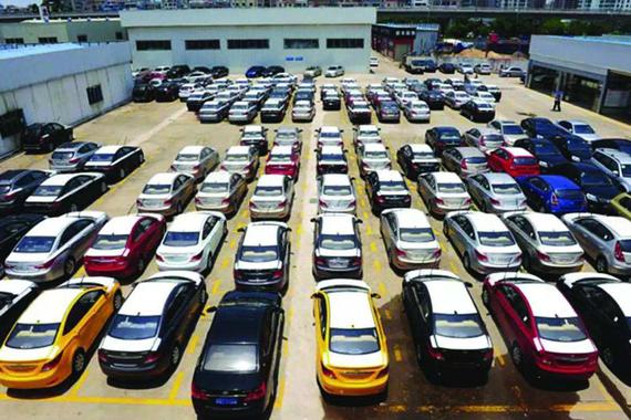 中国汽车销量连续第五个月下滑 汽车制造商倍感压力