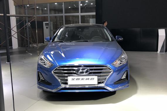 2018广州车展探馆：索纳塔插电混动