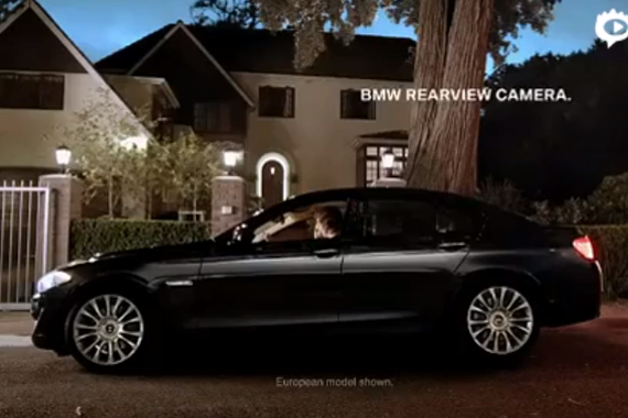 因祸得福? 宝马5系倒车影像广告片