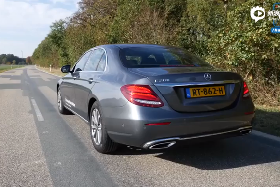 184匹的奔驰E200究竟能跑多快？