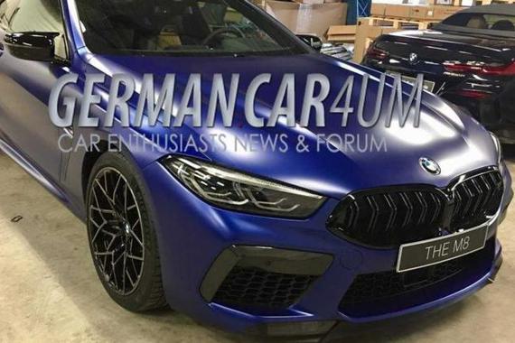 全新宝马M8 Competition谍照 或搭载V8发动机