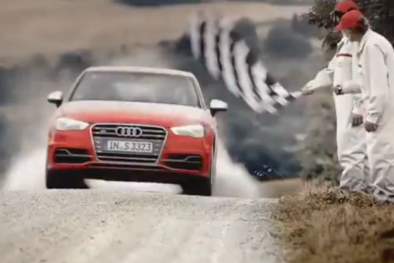 新兵老将的较量 奥迪S3 VS 1983年奥迪四驱老爷车