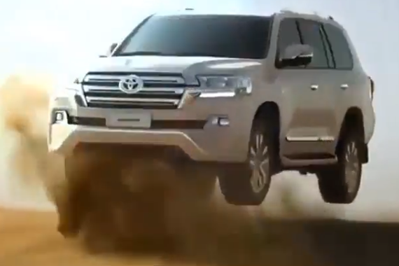 2019丰田兰德酷路泽 “陆地之王”越野性能展示