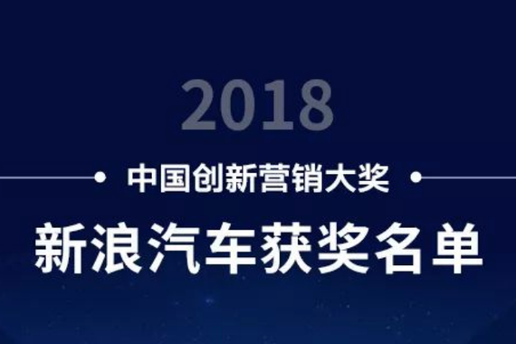 中国创新营销大奖，新浪汽车5项大奖加持营销创新