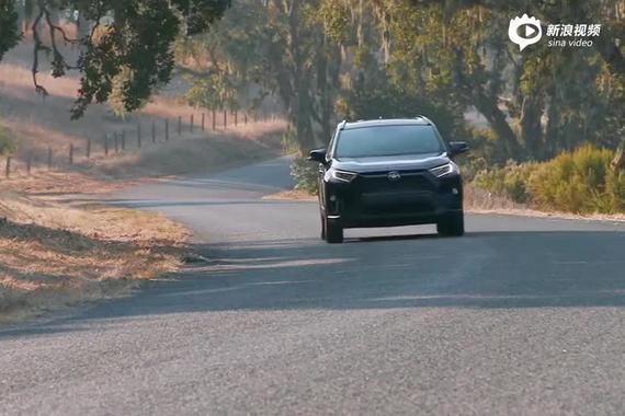 2019款丰田RAV4 XLE 黑色混动版