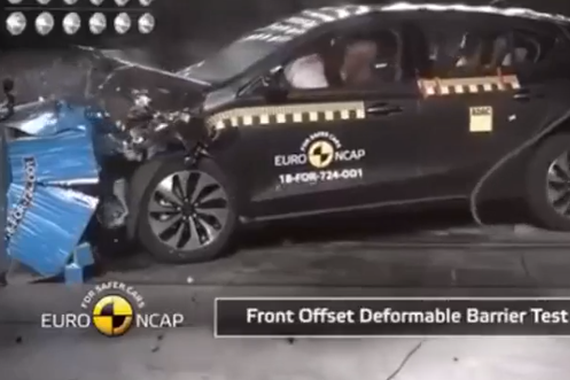 表现良好！2019福特Focusa碰撞测试