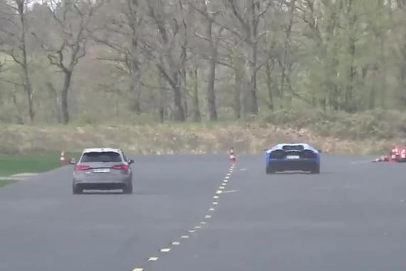 日产 GTR R35 vs 兰博基尼 AVENTADOR