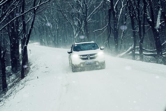 逐风驭雪 体验新款本田CR-V