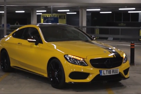 够黄够暴力 奔驰 AMG C63S Coupe