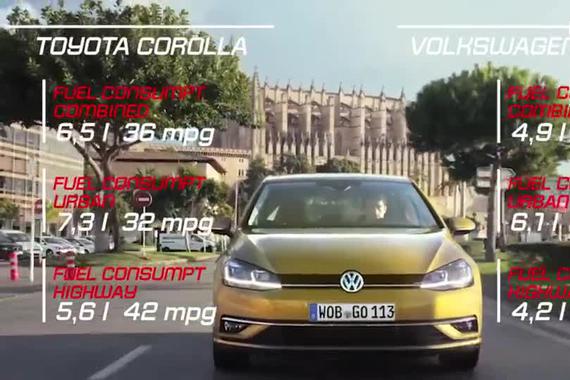 2019款丰田卡罗拉 VS 2019款大众高尔夫