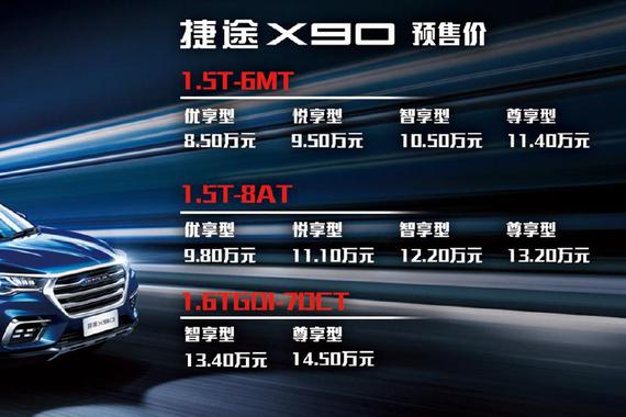 “睿智型男”捷途X90