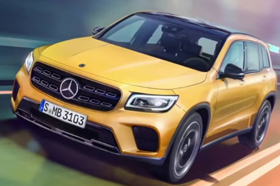 疑似奔驰GLB官图 今年正式发布