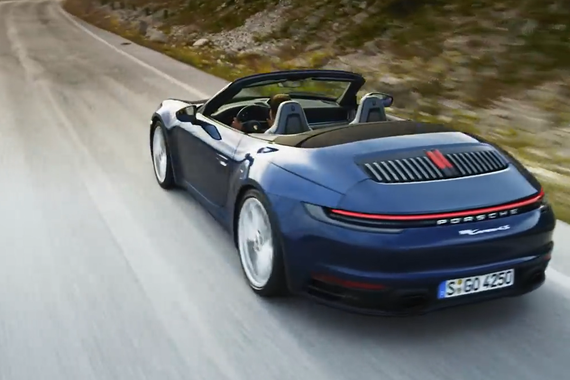 敞篷大青蛙！全新保时捷 911 Cabriolet