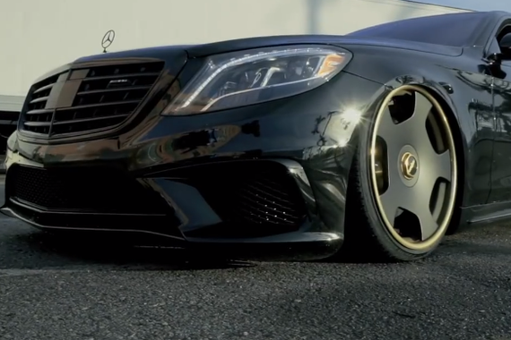 黑色恶魔登场 全新奔驰S级 S63 AMG