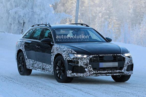 全新奥迪A6 allroad谍照 预计法兰克福车展亮相