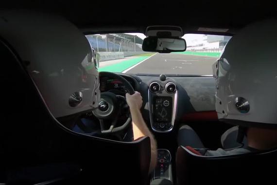 一脚油门轰上天！ 迈凯伦600LT上赛道