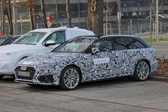 外观更富运动感 新款奥迪S4旅行版谍照