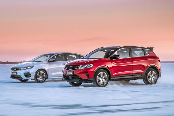 吉利缤瑞缤越简单冰雪体验