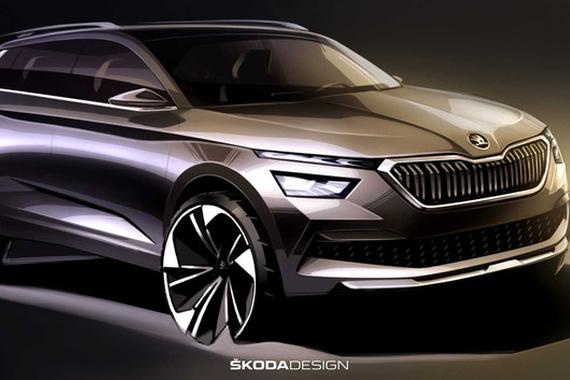 欧版斯柯达KAMIQ日内瓦车展首发 MQB A0平台打造