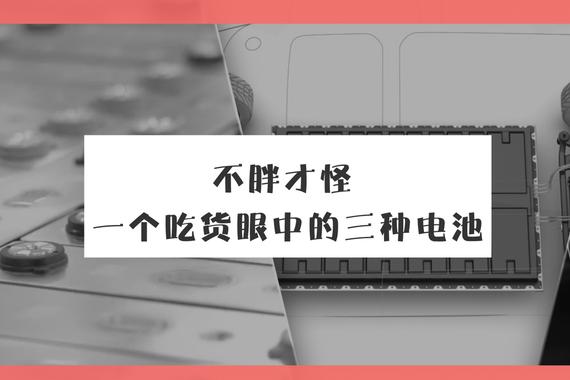 新能源车主必看！买电动车必须了解的主流电池类型