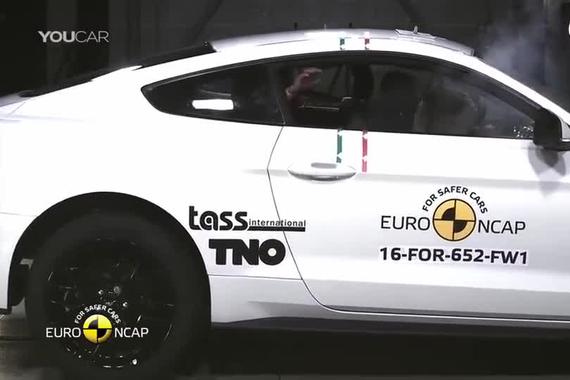 仅获得两星！ 福特野马碰撞测试